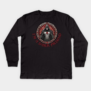 The a dark friend - wheel of time Kids Long Sleeve T-Shirt